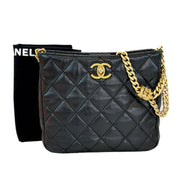 Chanel Lambskin Pillow Crush Hobo Black - Jiaxyk
